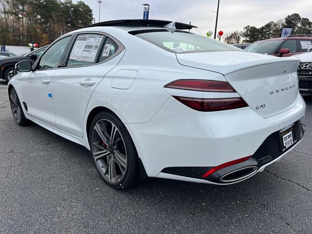 new 2025 Genesis G70 car, priced at $46,045