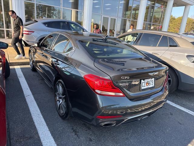 used 2019 Genesis G70 car, priced at $23,721