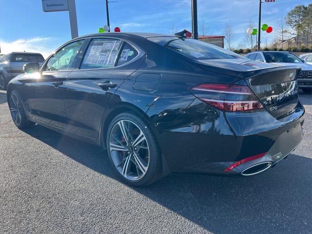 new 2025 Genesis G70 car, priced at $46,545