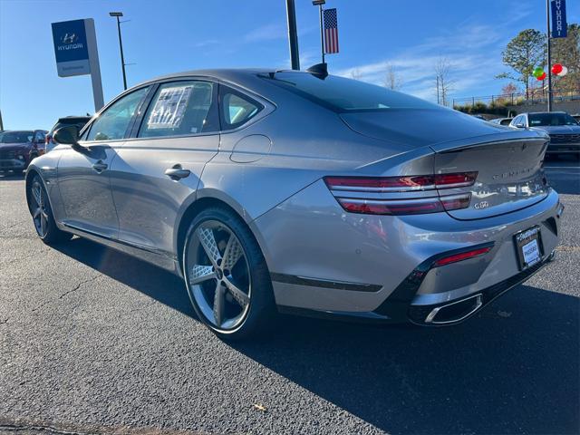 new 2025 Genesis G80 car, priced at $78,440