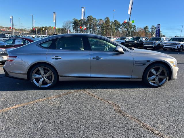 new 2025 Genesis G80 car, priced at $78,440