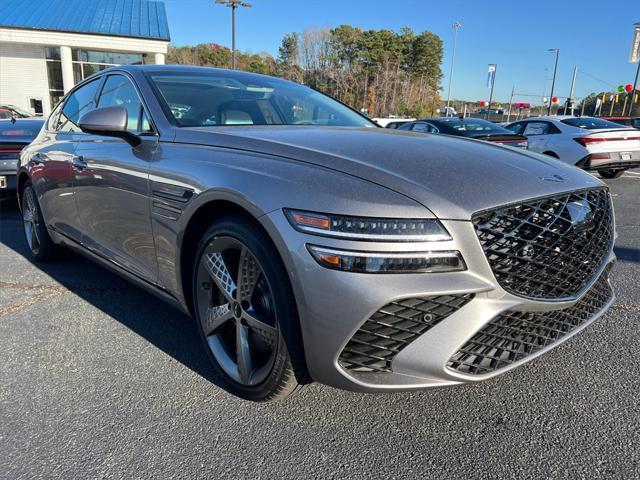 new 2025 Genesis G80 car, priced at $78,440