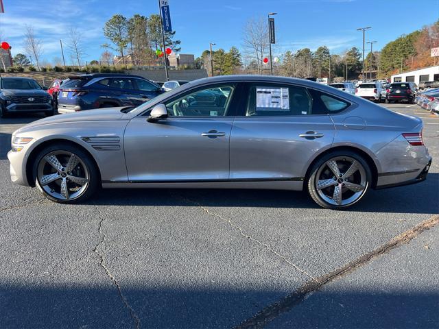 new 2025 Genesis G80 car, priced at $78,440