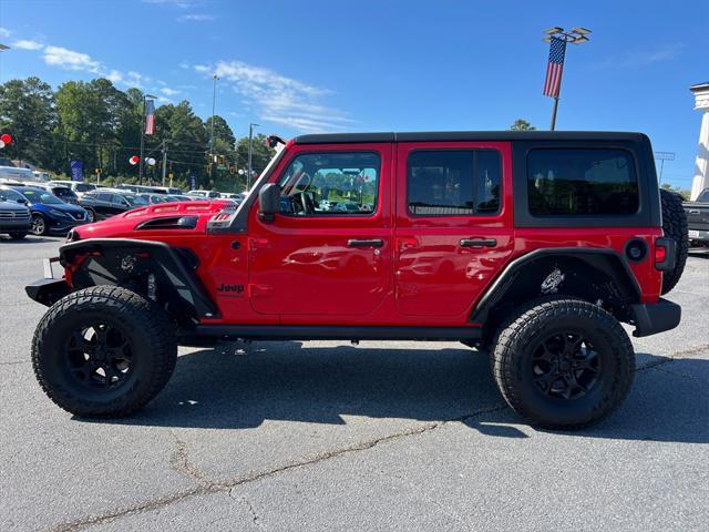 used 2021 Jeep Wrangler Unlimited car, priced at $26,998