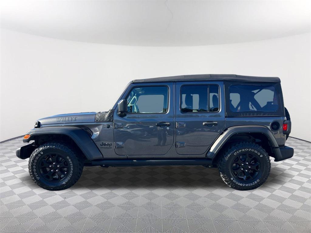 used 2022 Jeep Wrangler car, priced at $27,993