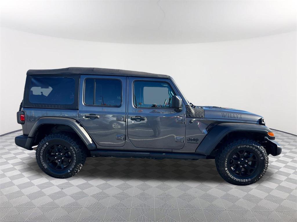 used 2022 Jeep Wrangler car, priced at $27,993