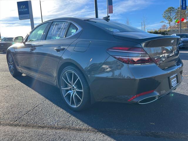 new 2025 Genesis G70 car, priced at $41,587