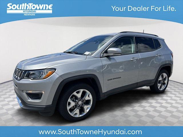 used 2021 Jeep Compass car, priced at $17,518