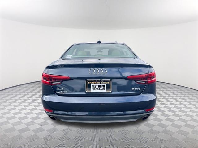 used 2017 Audi A4 car, priced at $13,351