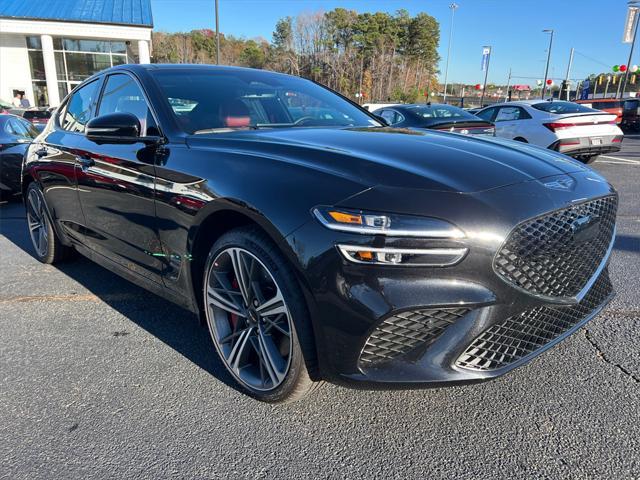 new 2025 Genesis G70 car, priced at $55,665