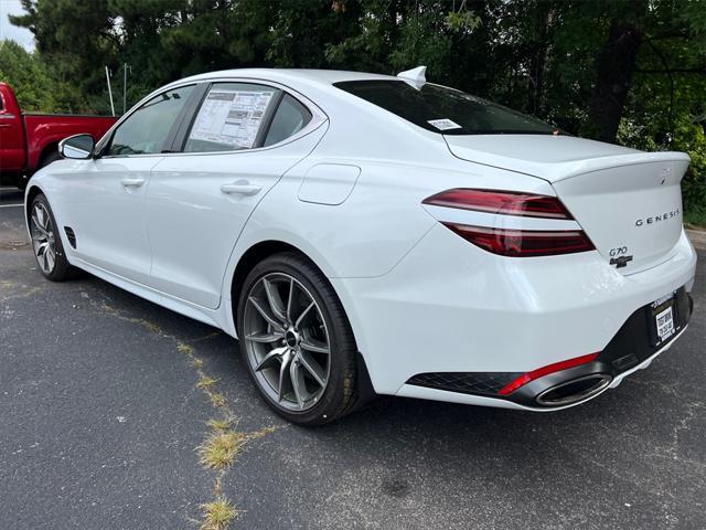 new 2025 Genesis G70 car, priced at $43,325