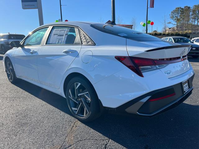 new 2025 Hyundai Elantra car, priced at $24,110