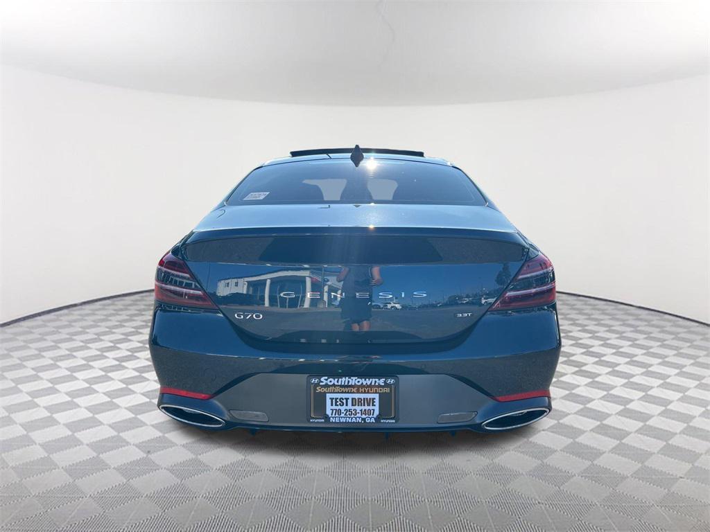 used 2024 Genesis G70 car, priced at $38,998