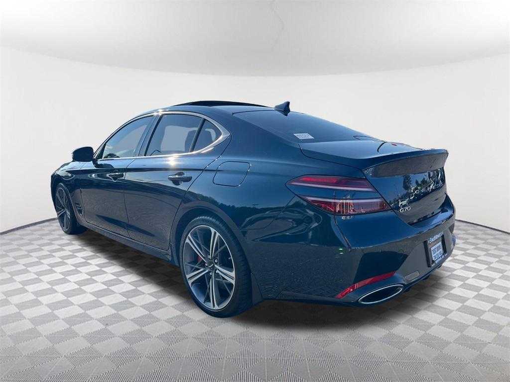 used 2024 Genesis G70 car, priced at $38,998