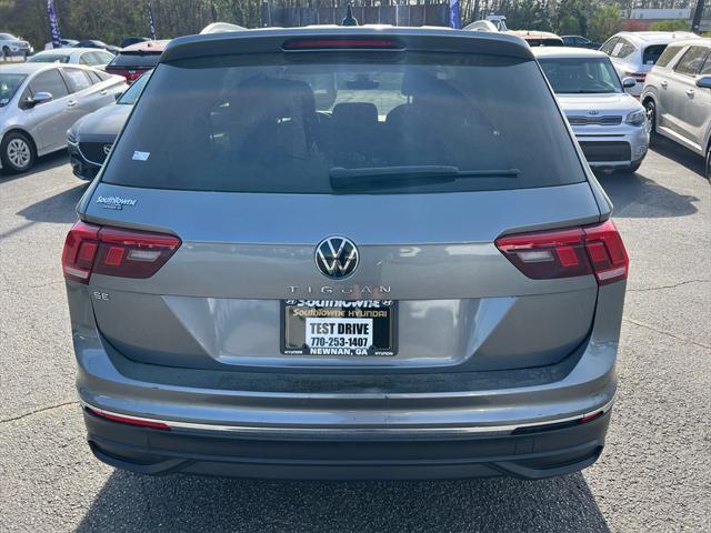 used 2022 Volkswagen Tiguan car, priced at $19,222