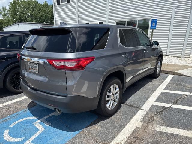 used 2020 Chevrolet Traverse car, priced at $20,831