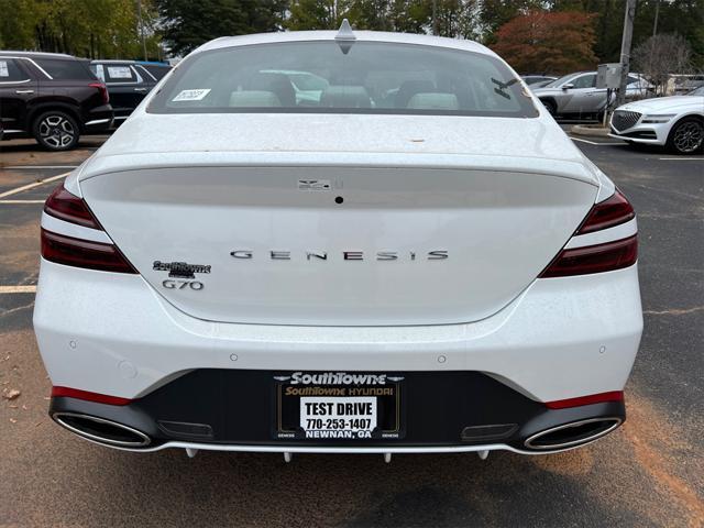 new 2025 Genesis G70 car, priced at $45,487