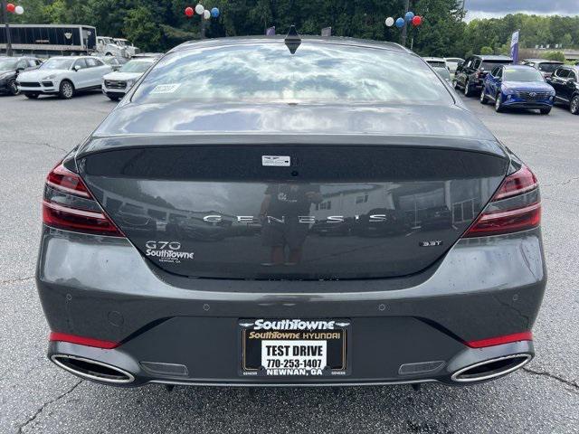 new 2025 Genesis G70 car, priced at $54,140