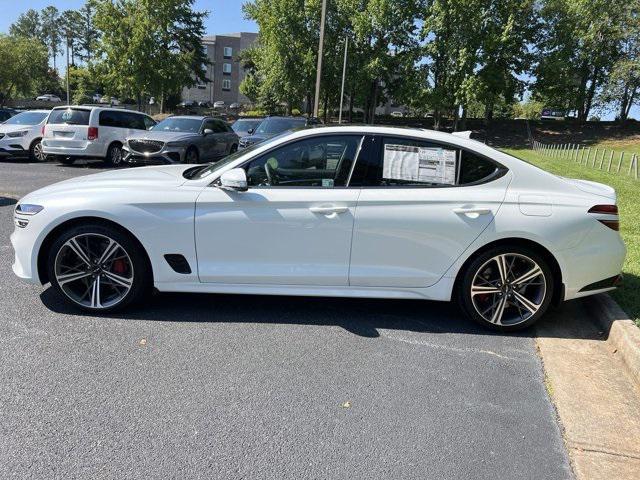 new 2025 Genesis G70 car, priced at $50,695