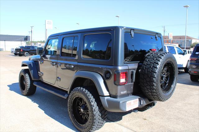 used 2018 Jeep Wrangler Unlimited car, priced at $25,940