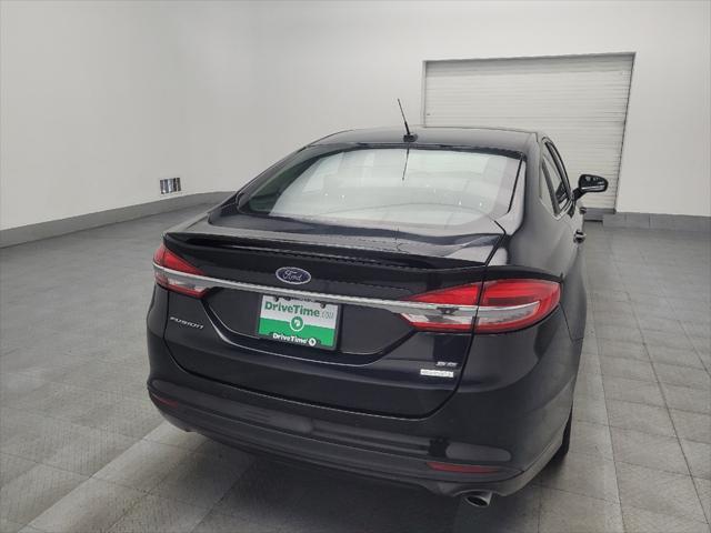 used 2018 Ford Fusion car, priced at $17,395