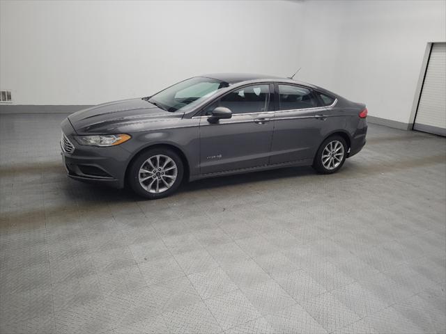 used 2017 Ford Fusion Hybrid car, priced at $14,895