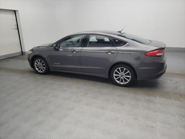 used 2017 Ford Fusion Hybrid car, priced at $14,895