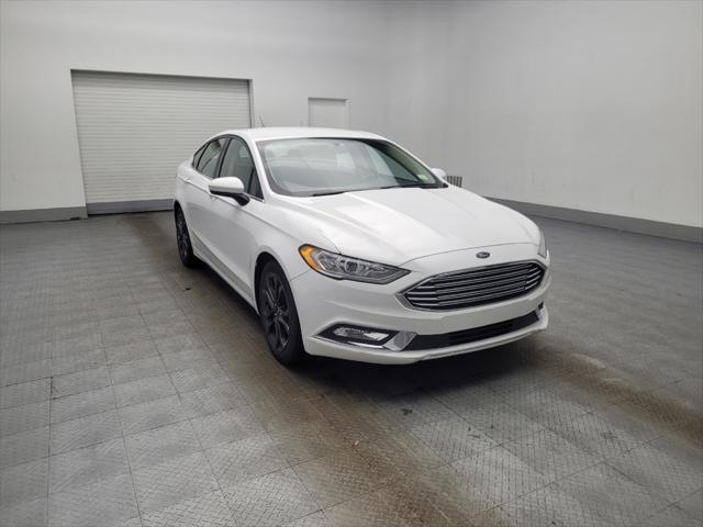 used 2018 Ford Fusion car, priced at $14,695