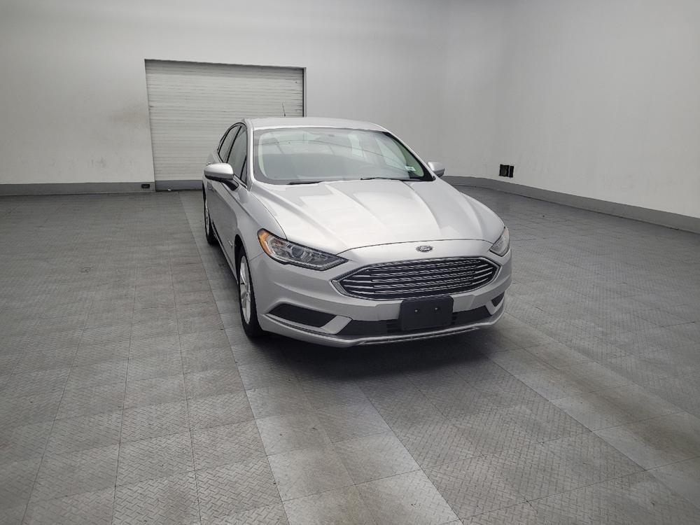 used 2018 Ford Fusion Hybrid car, priced at $14,295