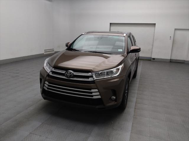 used 2018 Toyota Highlander car, priced at $23,595