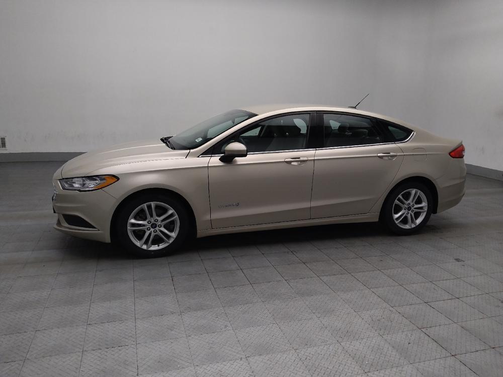 used 2018 Ford Fusion Hybrid car, priced at $15,395