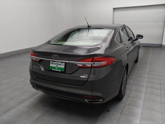 used 2017 Ford Fusion car, priced at $15,195
