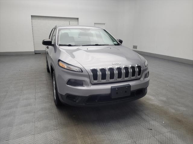 used 2017 Jeep Cherokee car, priced at $13,995