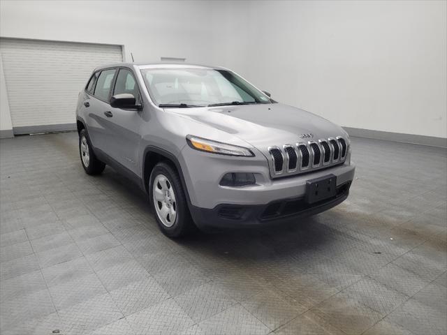 used 2017 Jeep Cherokee car, priced at $13,995