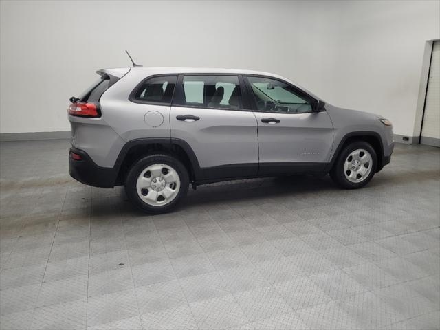 used 2017 Jeep Cherokee car, priced at $13,995