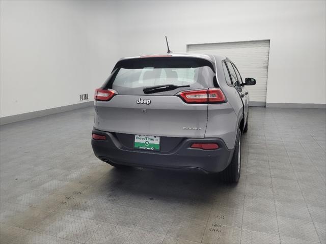 used 2017 Jeep Cherokee car, priced at $13,995