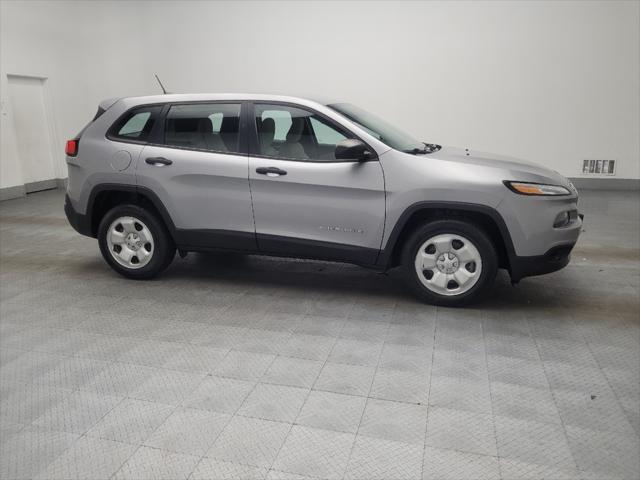 used 2017 Jeep Cherokee car, priced at $13,995