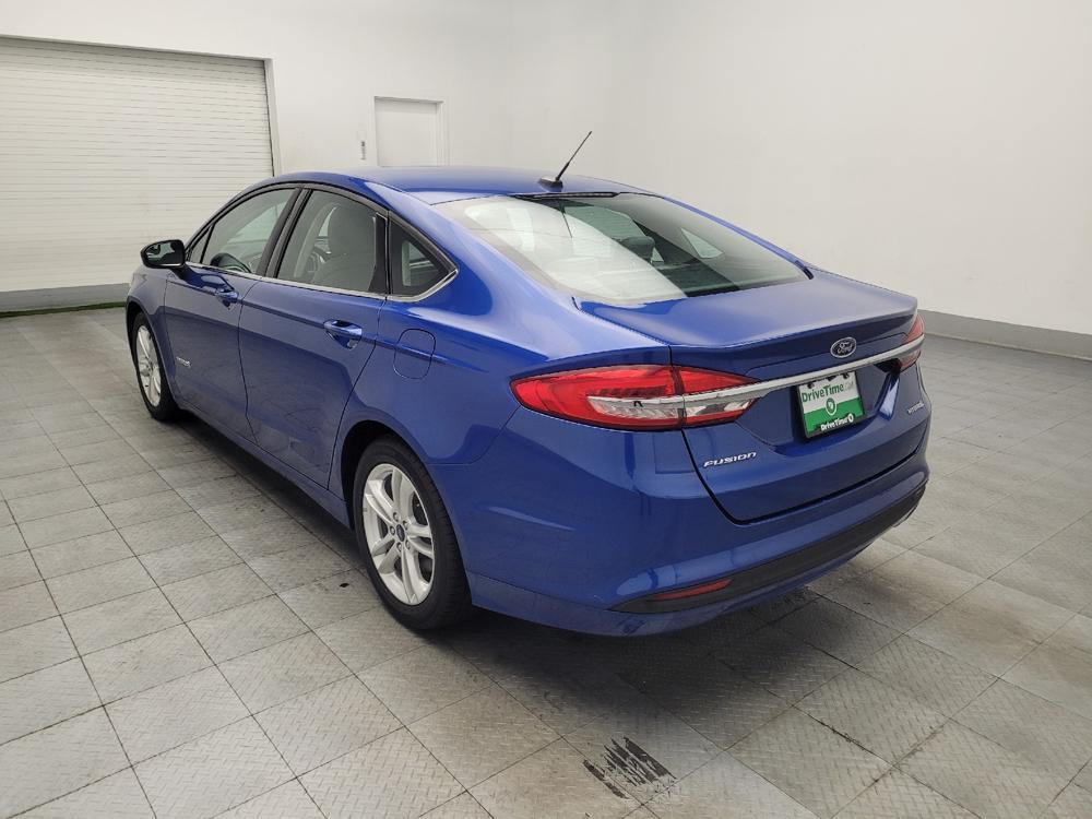used 2018 Ford Fusion Hybrid car, priced at $14,695