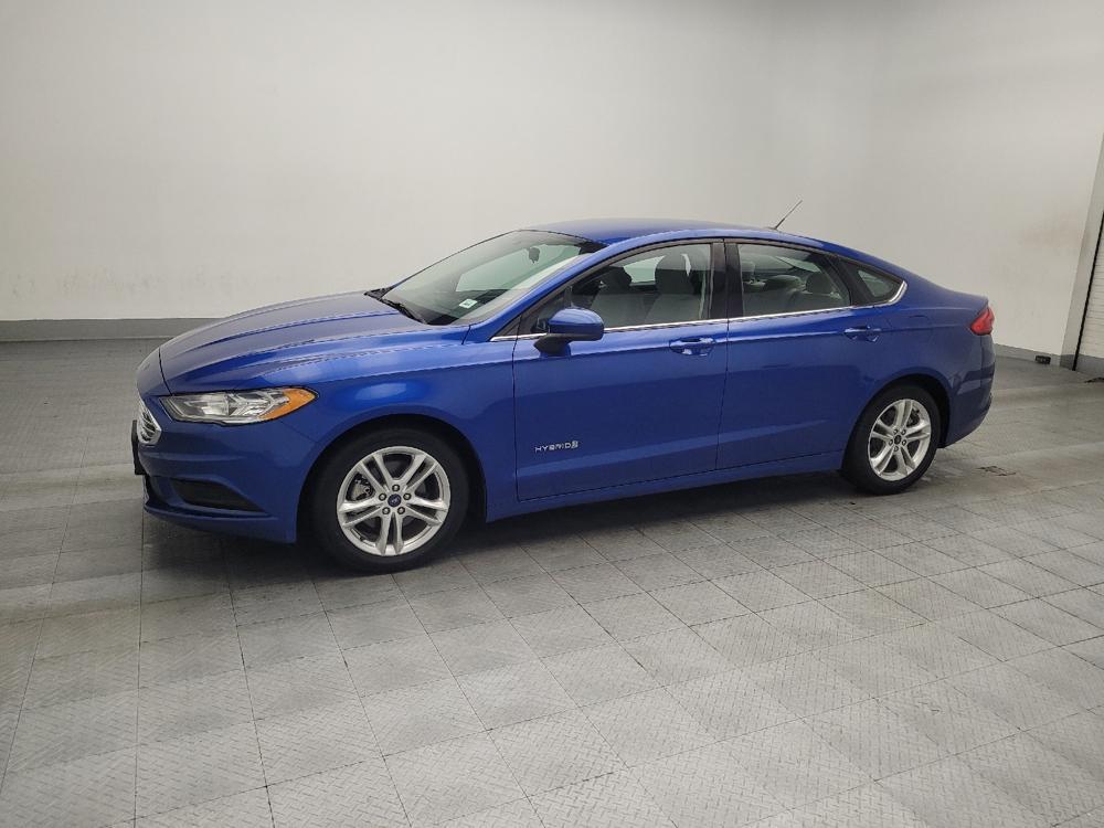used 2018 Ford Fusion Hybrid car, priced at $14,695