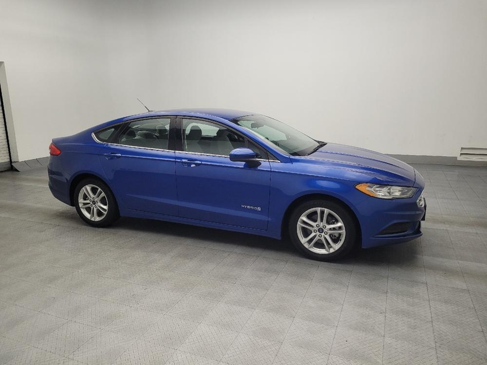 used 2018 Ford Fusion Hybrid car, priced at $14,695