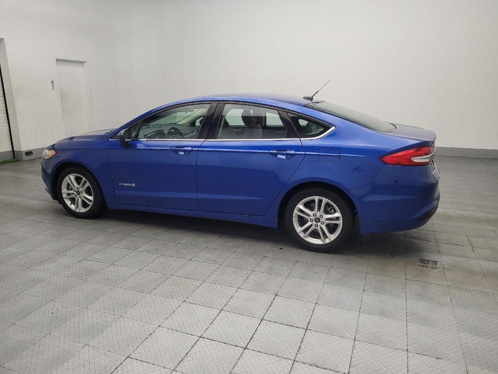 used 2018 Ford Fusion Hybrid car, priced at $14,695