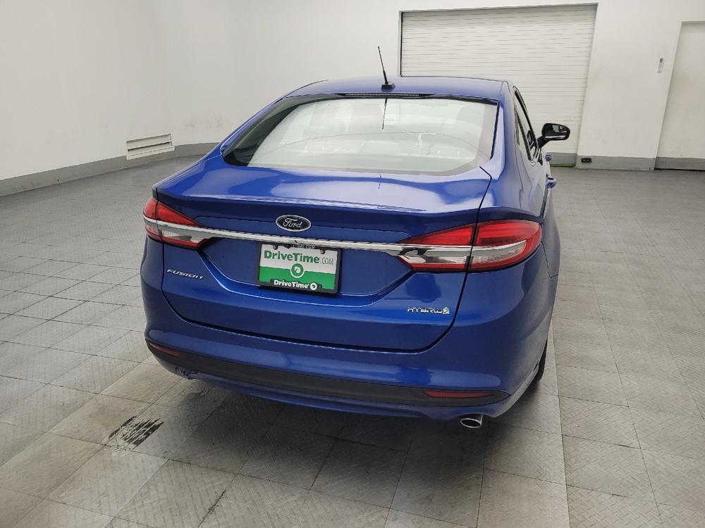 used 2018 Ford Fusion Hybrid car, priced at $14,695