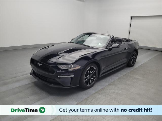 used 2022 Ford Mustang car, priced at $25,695