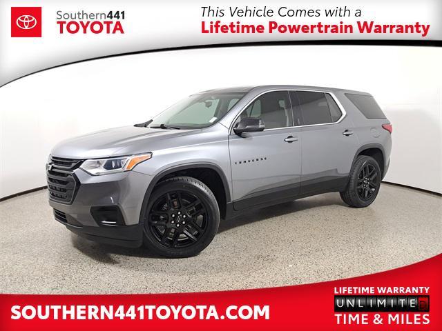 used 2021 Chevrolet Traverse car, priced at $17,599