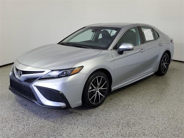 used 2021 Toyota Camry car, priced at $21,600