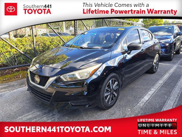 used 2021 Nissan Versa car, priced at $8,999