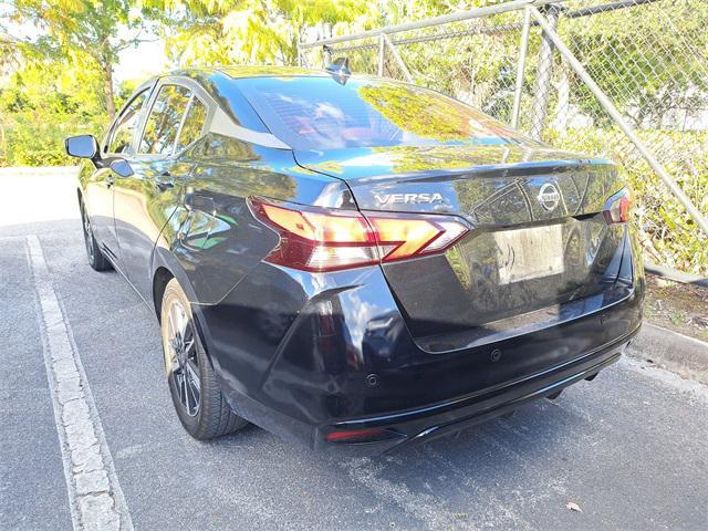 used 2021 Nissan Versa car, priced at $8,999