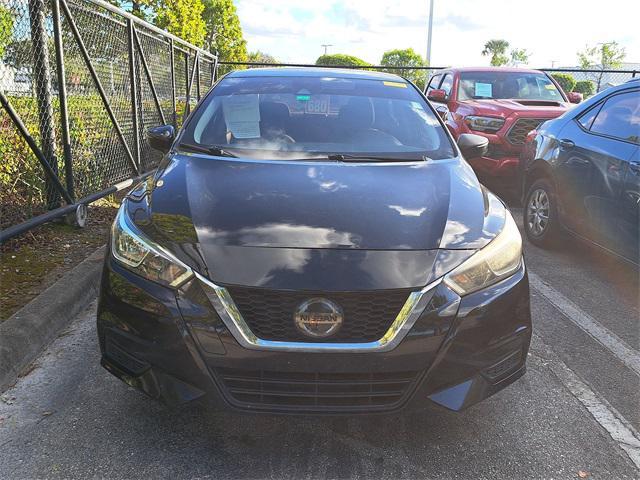 used 2021 Nissan Versa car, priced at $8,999