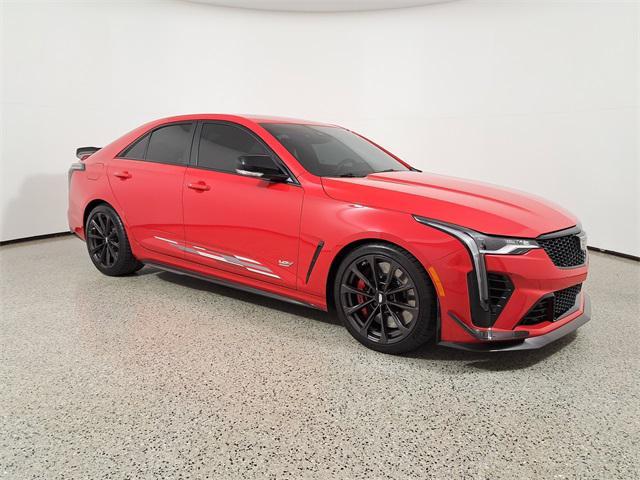 used 2024 Cadillac CT4-V car, priced at $66,599