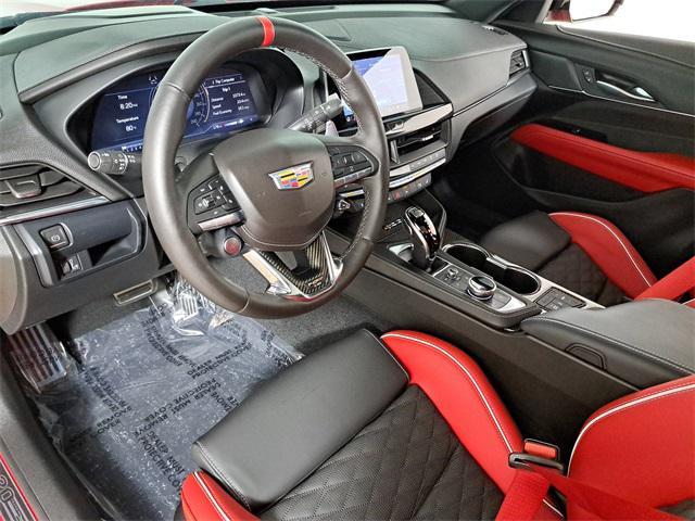 used 2024 Cadillac CT4-V car, priced at $66,599